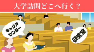大学訪問どこへ行く？