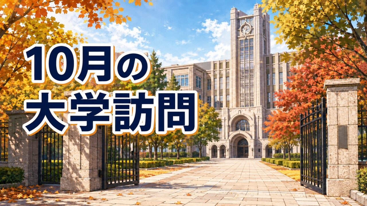 10月の大学訪問