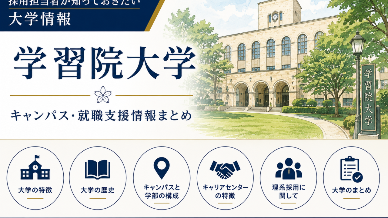 学習院大学の大学訪問