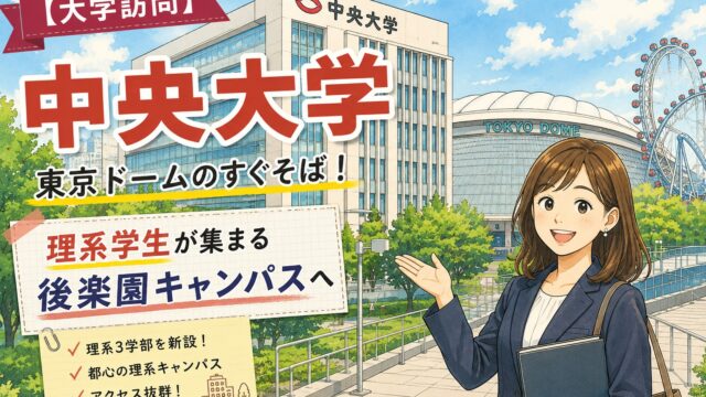 中央大学大学訪問