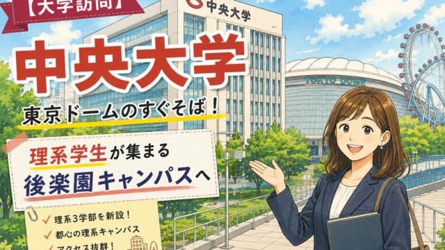 中央大学大学訪問