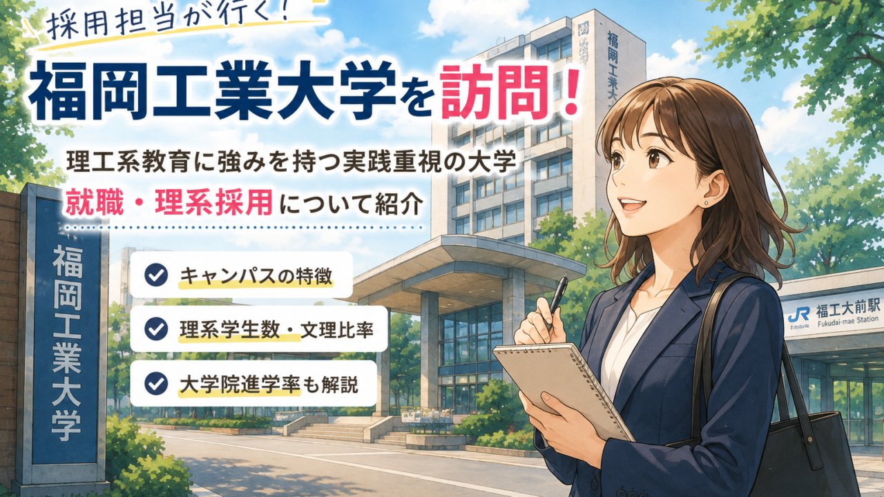 福岡工業大学大学訪問