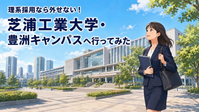芝浦工業大学大学訪問